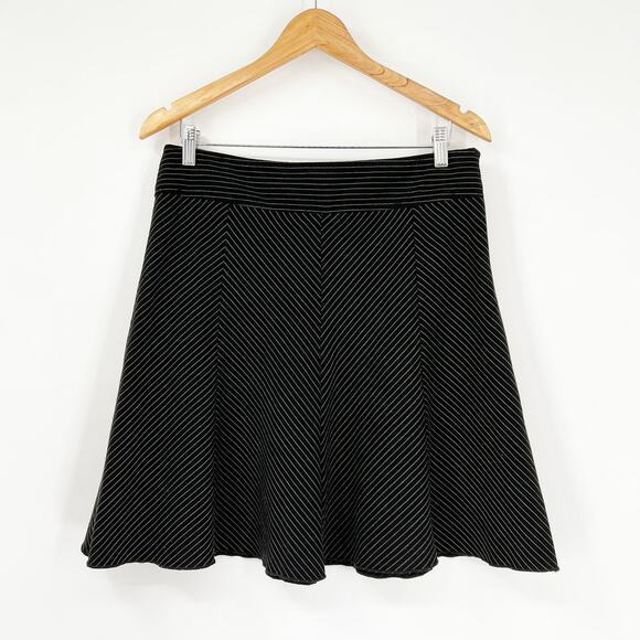 Vintage Y2k Exact Change Pinstripe Grunge Skater Skirt Size 9 - Picture 6 of 6